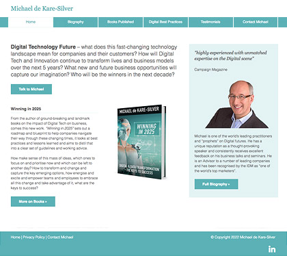 Visit Michael de Kare-Silver's Website Visit Michael de Kare-Silver's Website